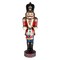 Northlight 60.5" Red and Black LED Animated Musical Drumming Christmas Nutcracker